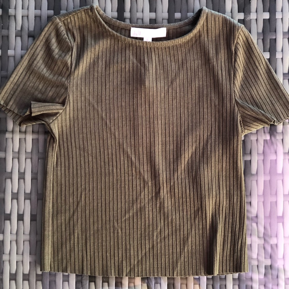 GB Girls Ribbed Tee
